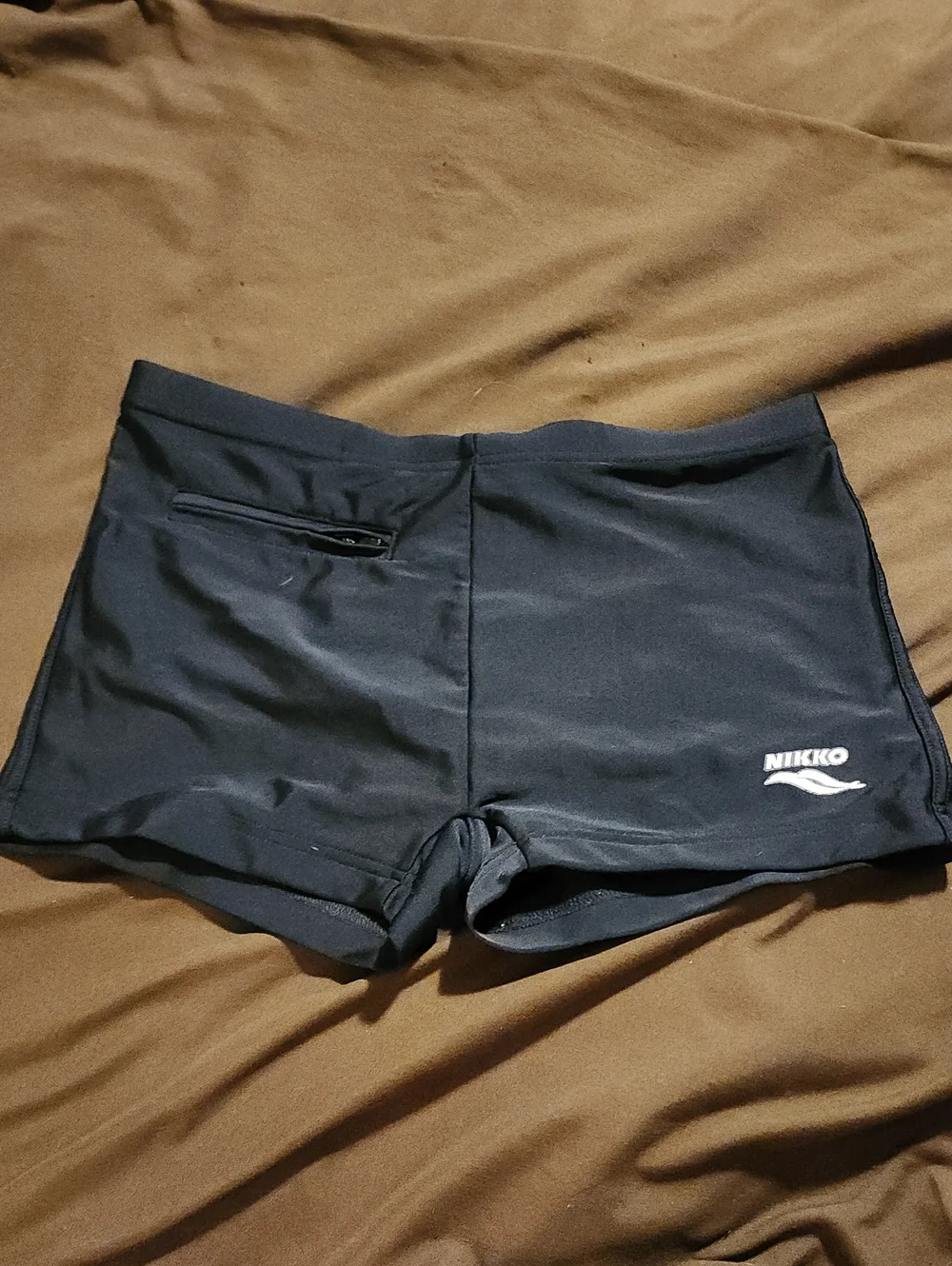 Men's Black Swim Trunks